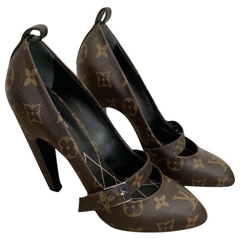 louis vuitton low heels|Louis Vuitton heels for sale.